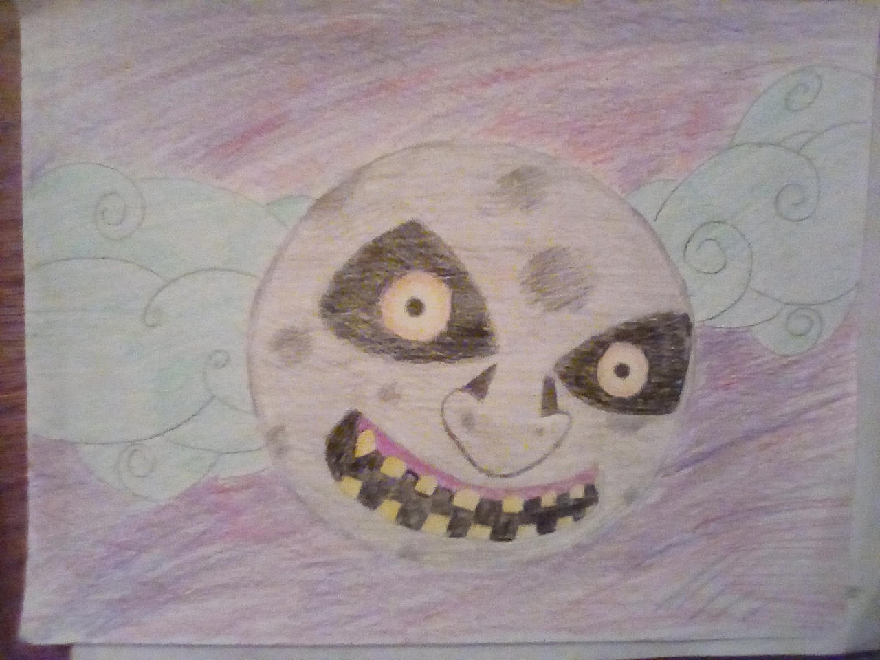 Majora's mask moon. by NougatFilledGengar on DeviantArt
