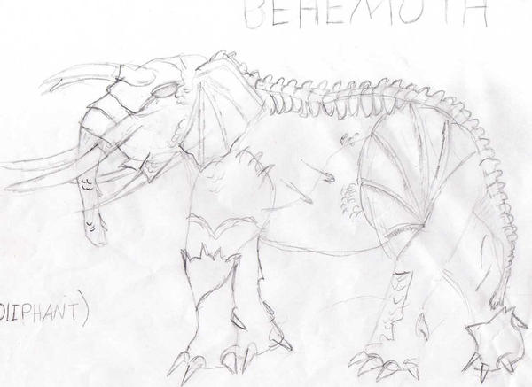 Behemoth drawing by TheVampirexxx on DeviantArt