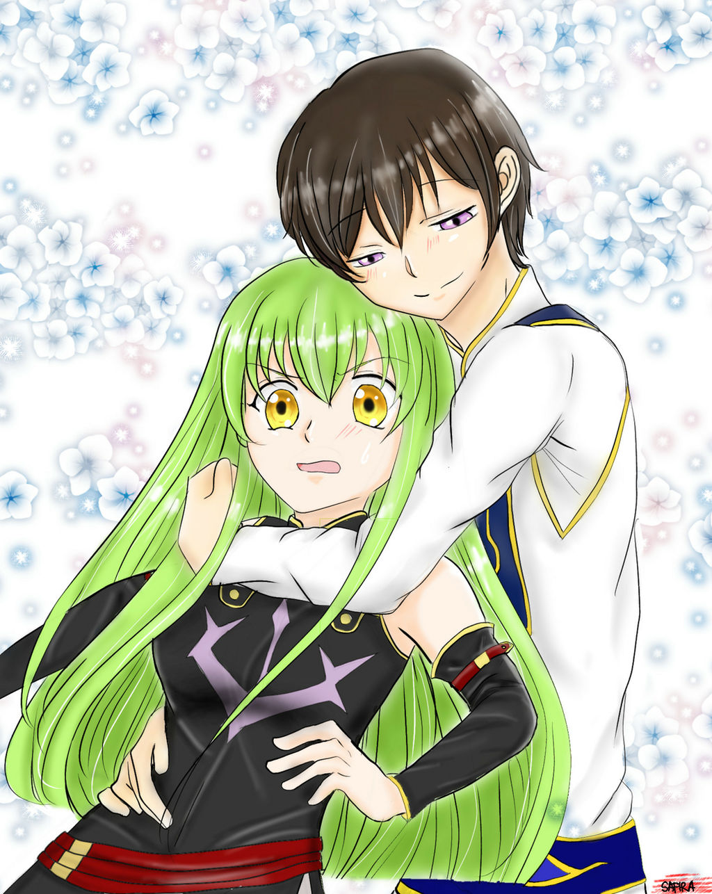 Fanart Lelouch X Cc By Safirajuniar On Deviantart Fanart Lelouch X Cc By Safirajuniar On Deviantart