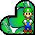 I Love Saga Luigi Icon