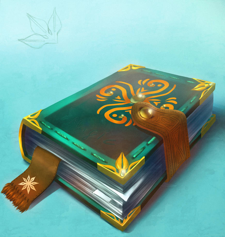 Magic book by KazeAi7 on DeviantArt