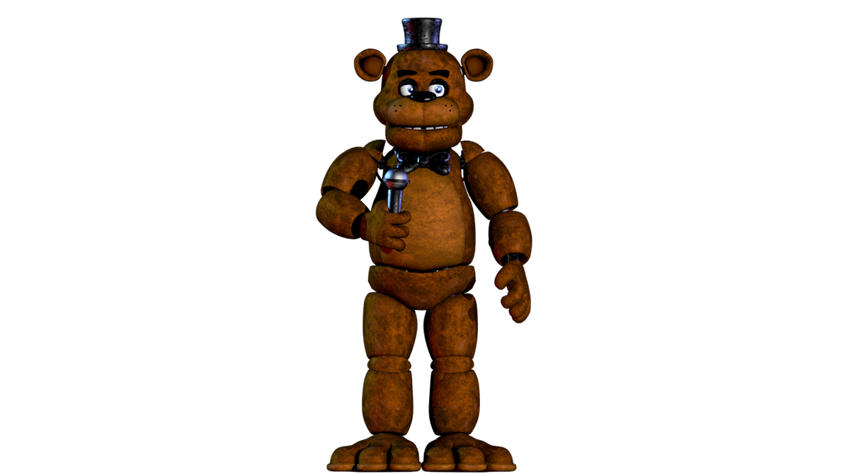 (C4D/FnaF/FnaF 1) Freddy Render by AdrianProductions on DeviantArt