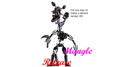 (FnaF/C4D) Nigtmare Mangle HW Release(Update!)