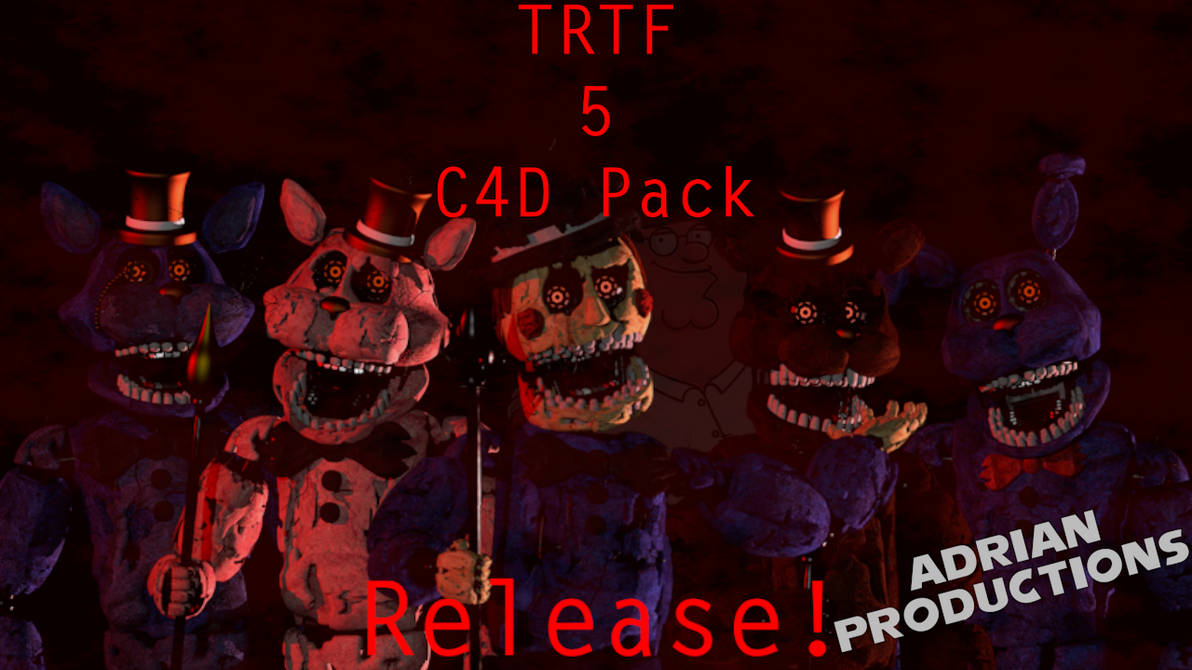 Trtf Models (C4D/FNAF) TRTF 5 Floors C4D Pack Release! by AdrianProductions on ...
