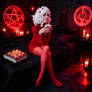 Modeus cosplay (helltaker)