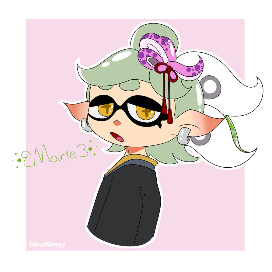 Marie Pso2 Marie // Splatoon 2 by cloudsleepyy on DeviantArt