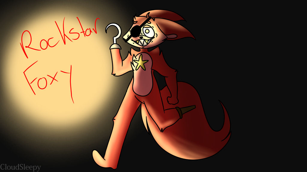 Rockstar Foxy by cloudsleepyy on DeviantArt
