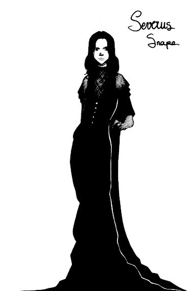 Severus Snape Female Version By Nesskaali On Deviantart 