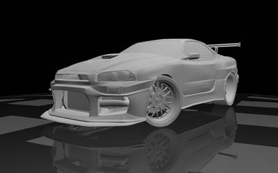 Nissan Skyline Modeling