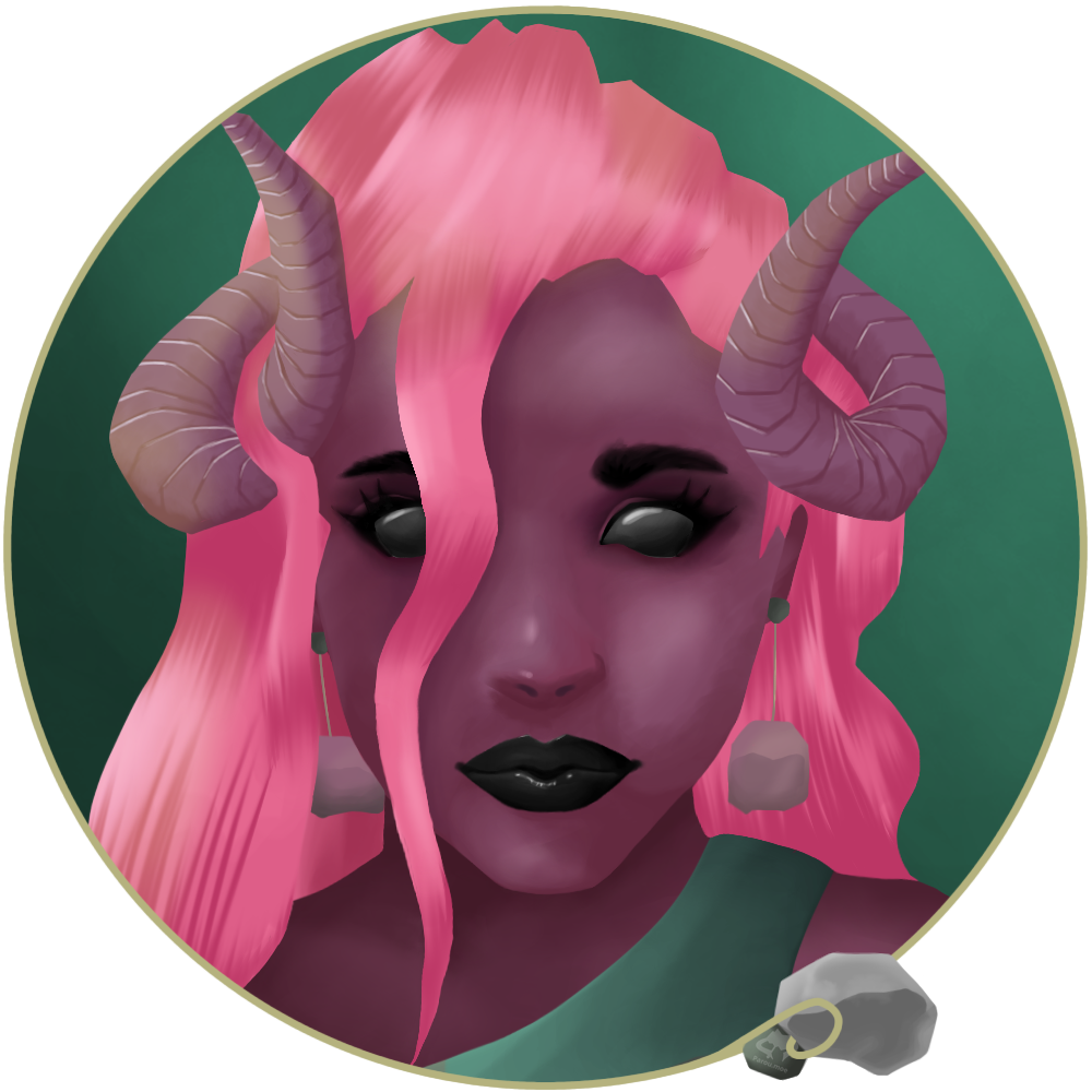Dungeons and Dragons Tiefling Token