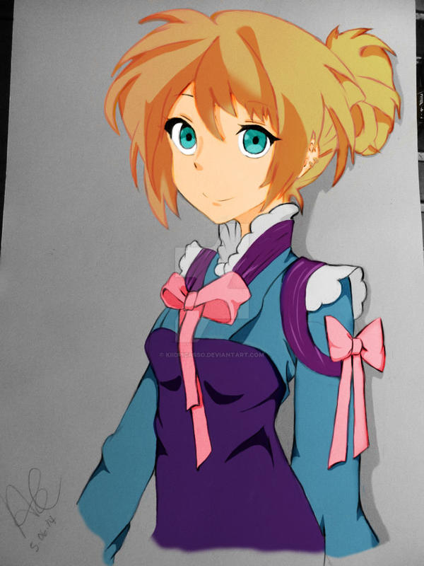 Smile Ribbons By Aimeislove-color Version by KiidPicasso on DeviantArt