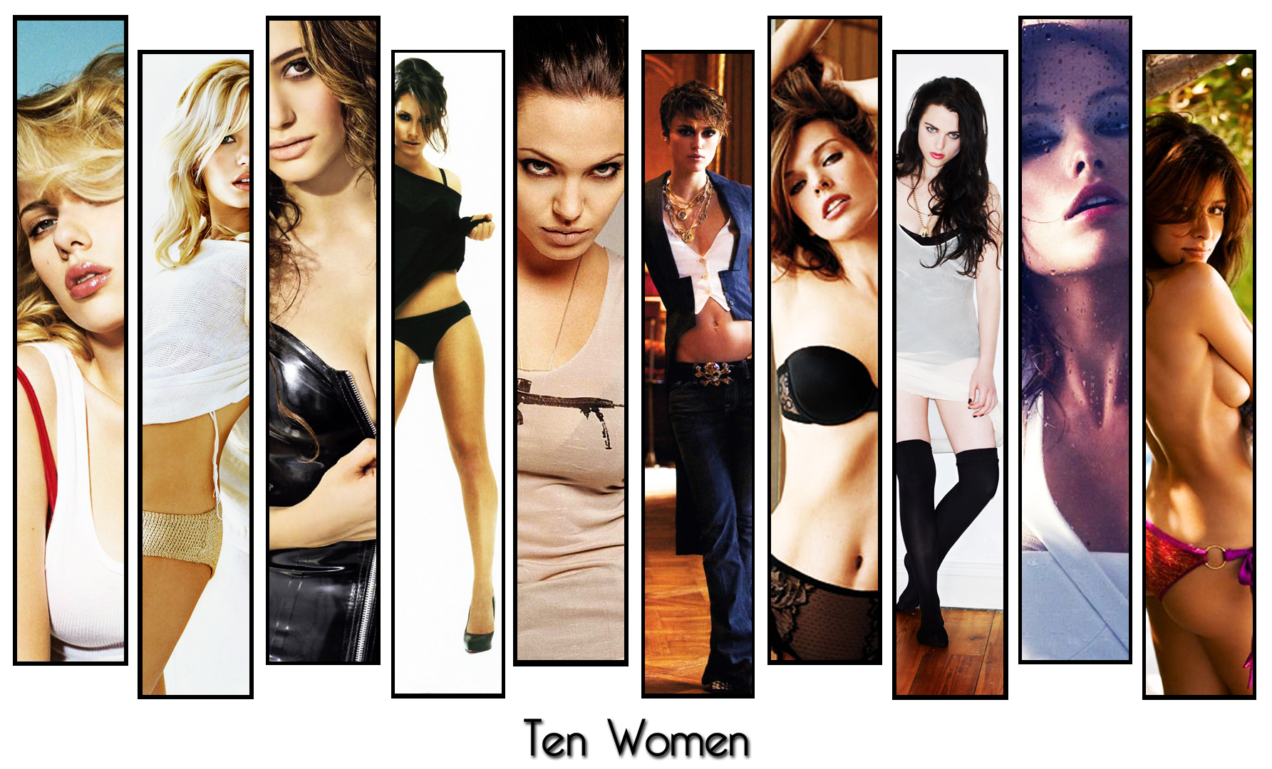 Ten Women - Wallpaper