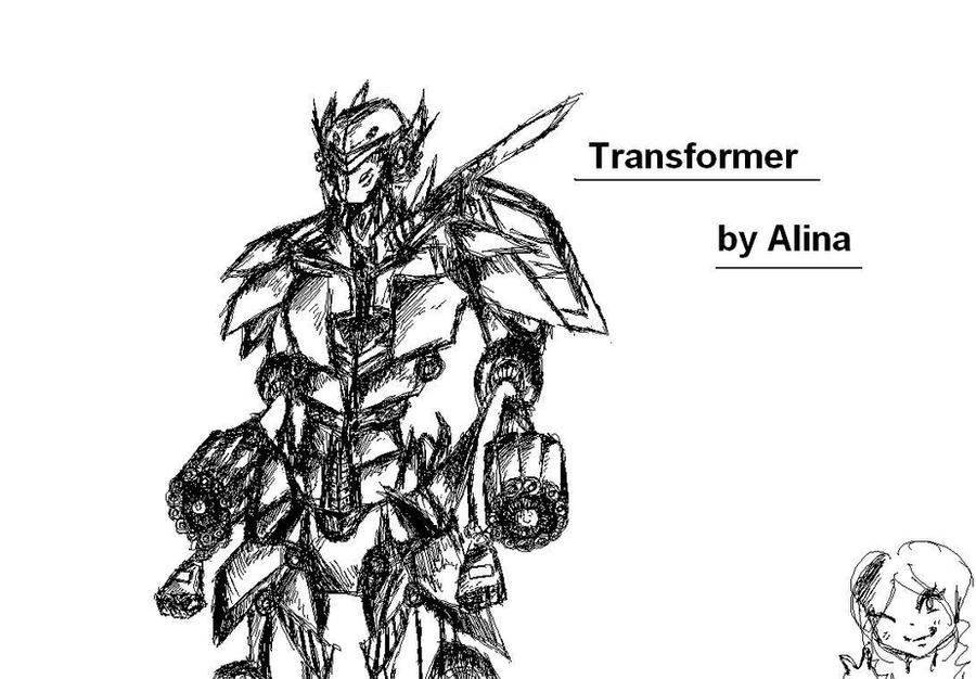 Transformer Deviantart Inks transformer by kasimncea on DeviantArt