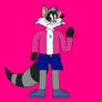 Richard Grantwood the raccoon in the TTA artstyle