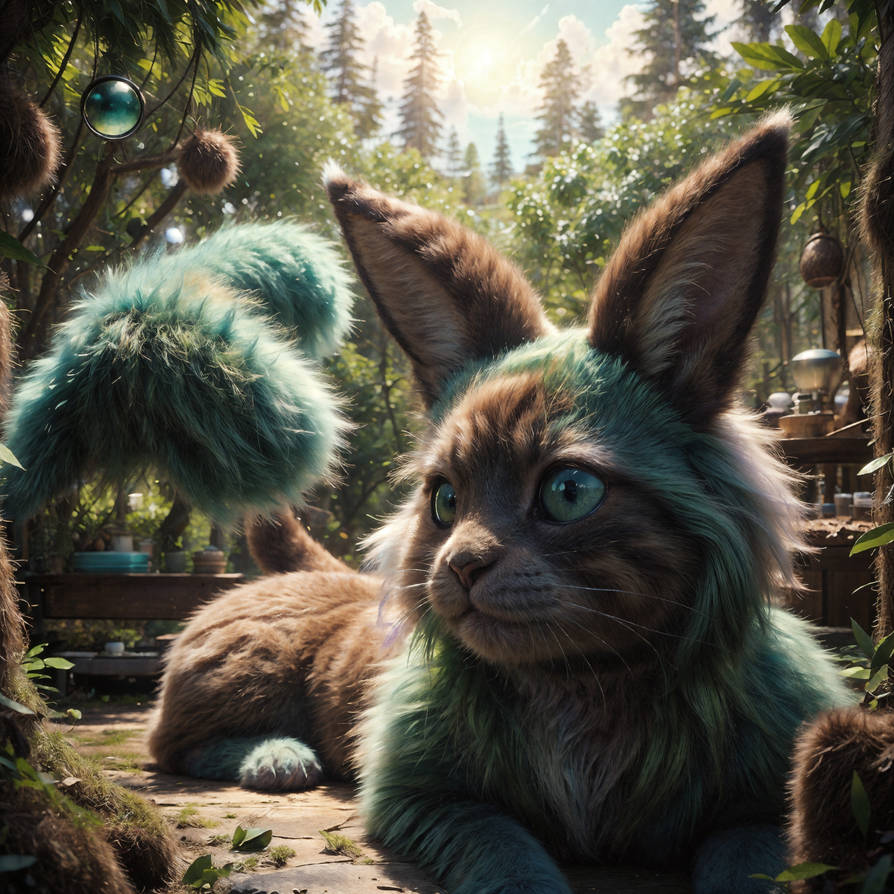 Cabbit Original Rabbit Curious Cabbit by AI-Artificer on DeviantArt