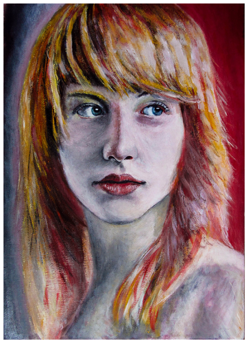 fire haired girl