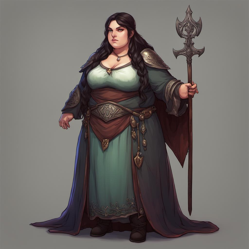 Elf Fu Obese Shadowheart Beautiful Young Lady Half Elf Fu by EmperorXander666 ...