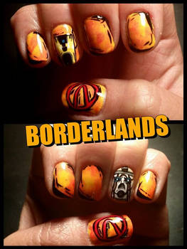 Borderlands Nail Art