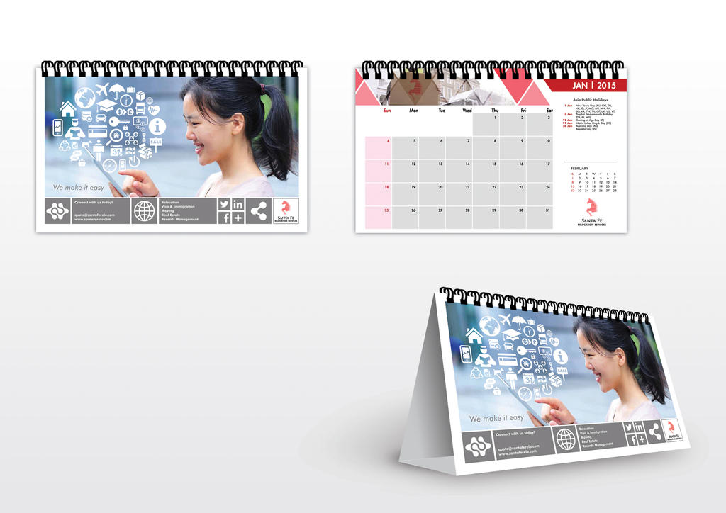 SantaFe Calendar by jrong on DeviantArt