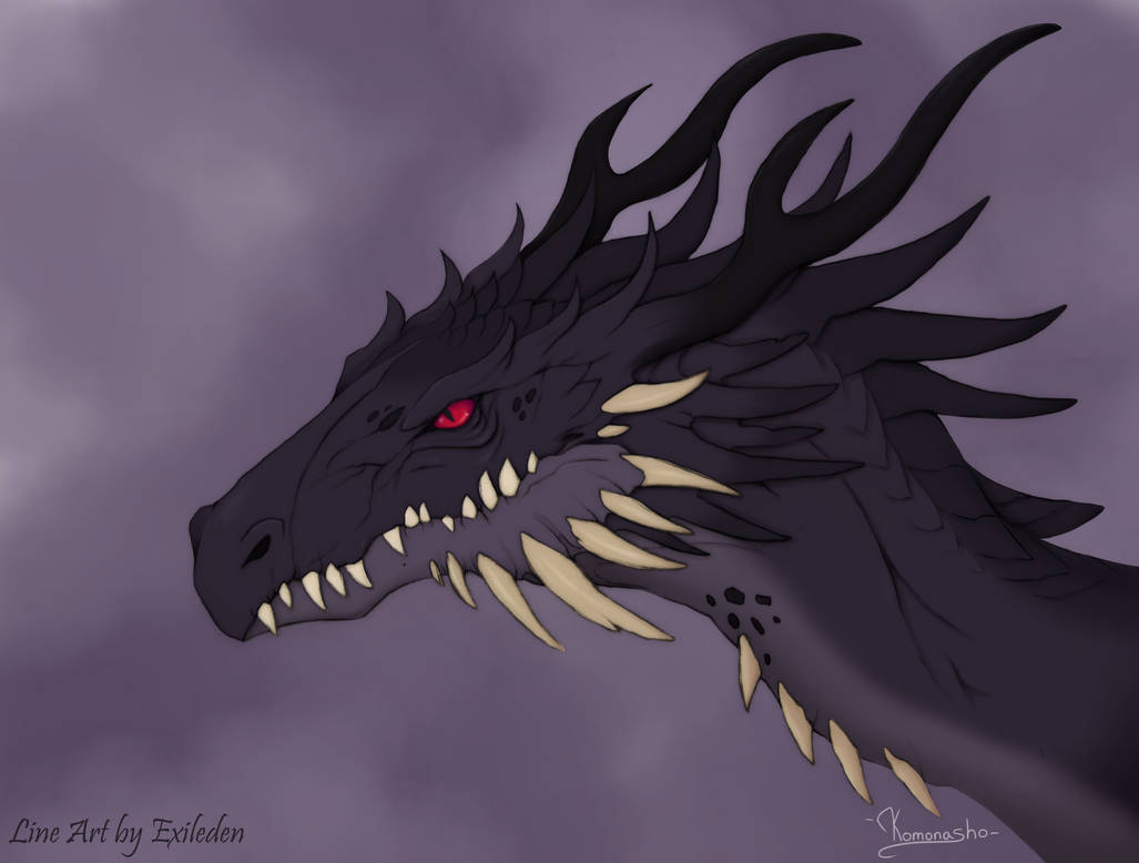 Shadow Dragon by King-Komonasho on DeviantArt