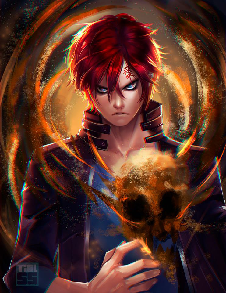 Gaara fan art by Tielss on DeviantArt