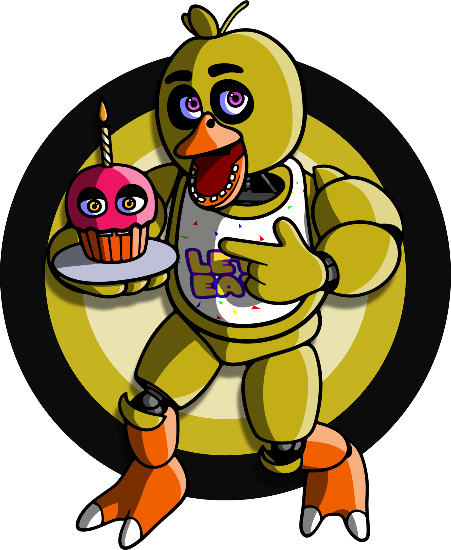 RPG Withered Chica, rpg , withered , chica , fnaf , five , nights , at ,  freddys , adventure , chicken , animatronic , hannahjulyslytherin - Free  PNG - PicMix