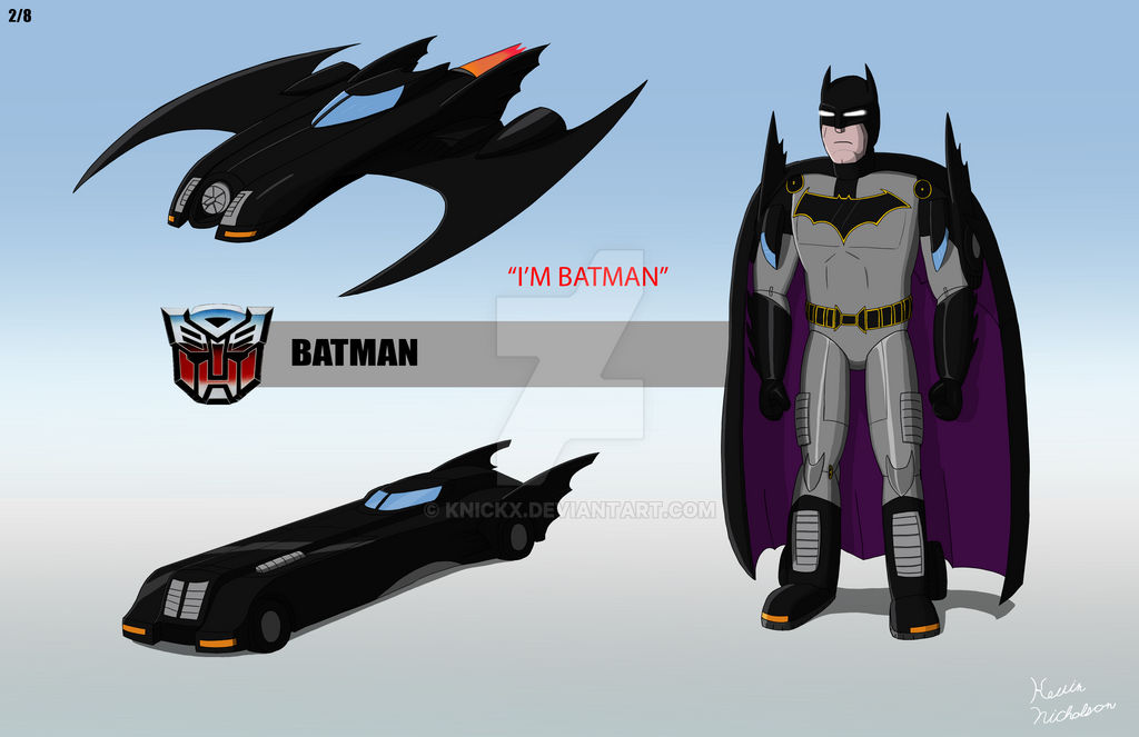 Batman Transformer by KNickX on DeviantArt