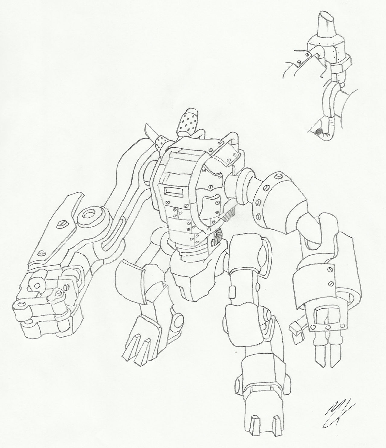Junk Mech by Makintosh91