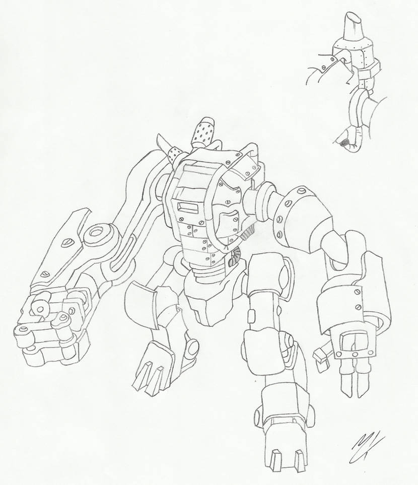 Junk Mech by Makintosh91