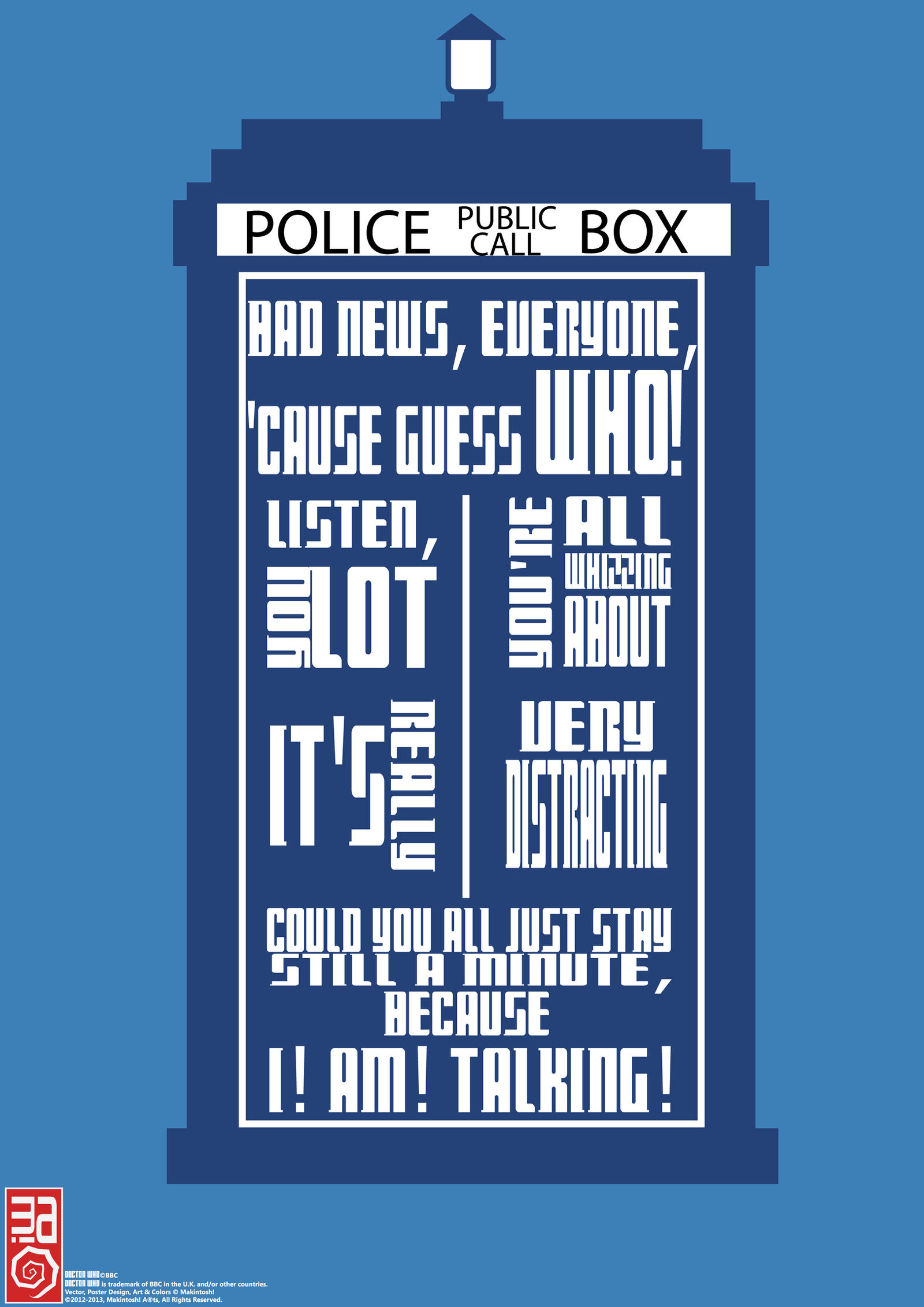 Doctor Who - Poster #1 by Makintosh91