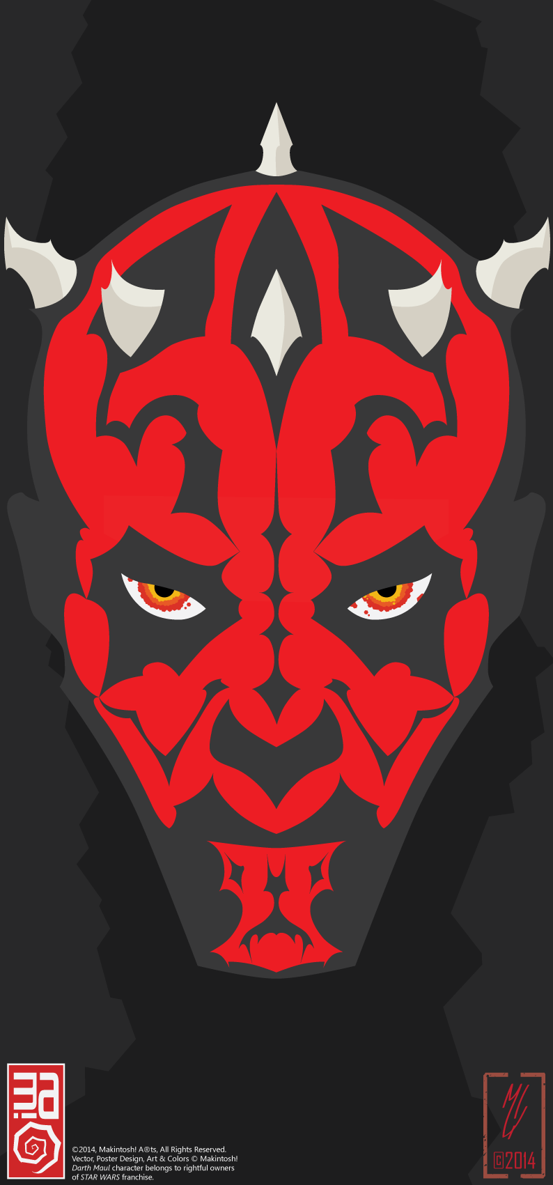 Darth Maul Poster#1 by Makintosh91