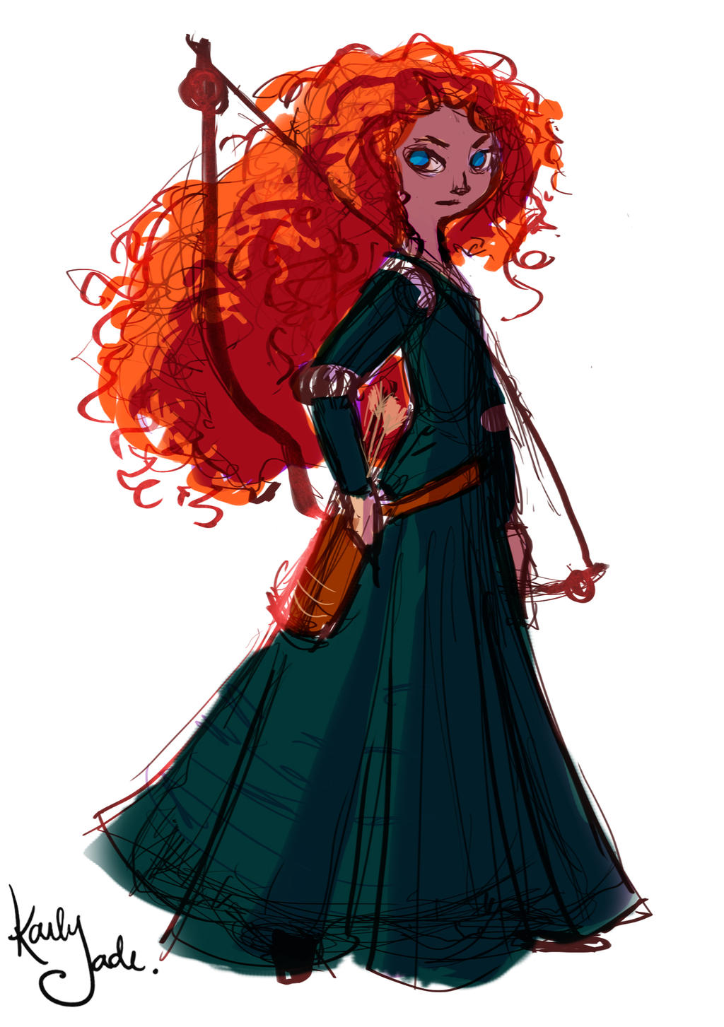 Merida Sketch - W I P