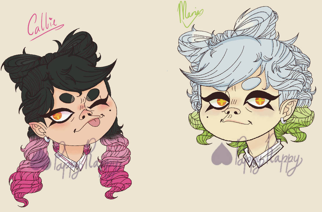 Callie Rapp Callie and Marie Cuttlefish by PappyRappyGetSlappy on DeviantArt