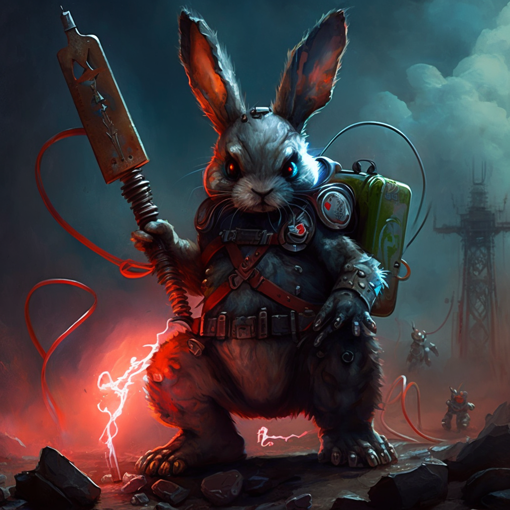 Hell rebbit by tim7449kk on DeviantArt