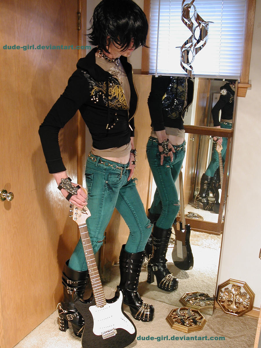 Bluegreen Jeans - and a Guitar