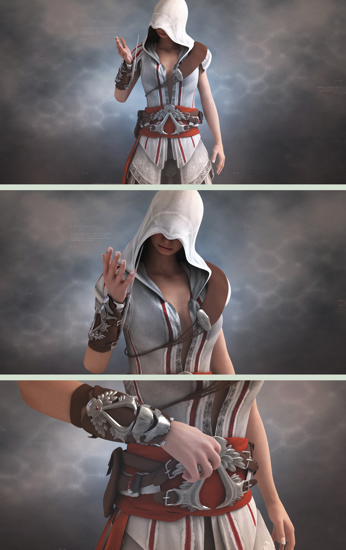 Assassin's Creed Unity - Templar Elise by IvanCEs on deviantART