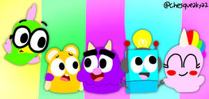 My Talking Tom 2 Pets Cast (Redraw)
