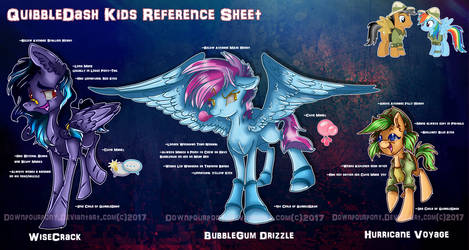 QuibbleDash Kids Reference Sheet