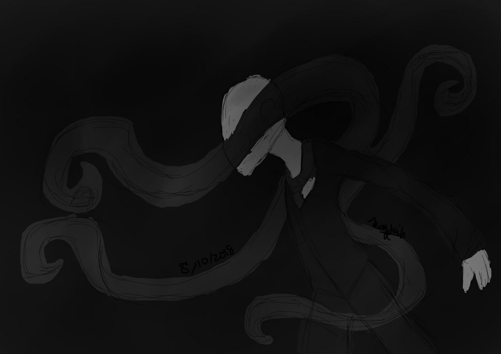 Slender Drawing by Arcticwolf39905 on DeviantArt