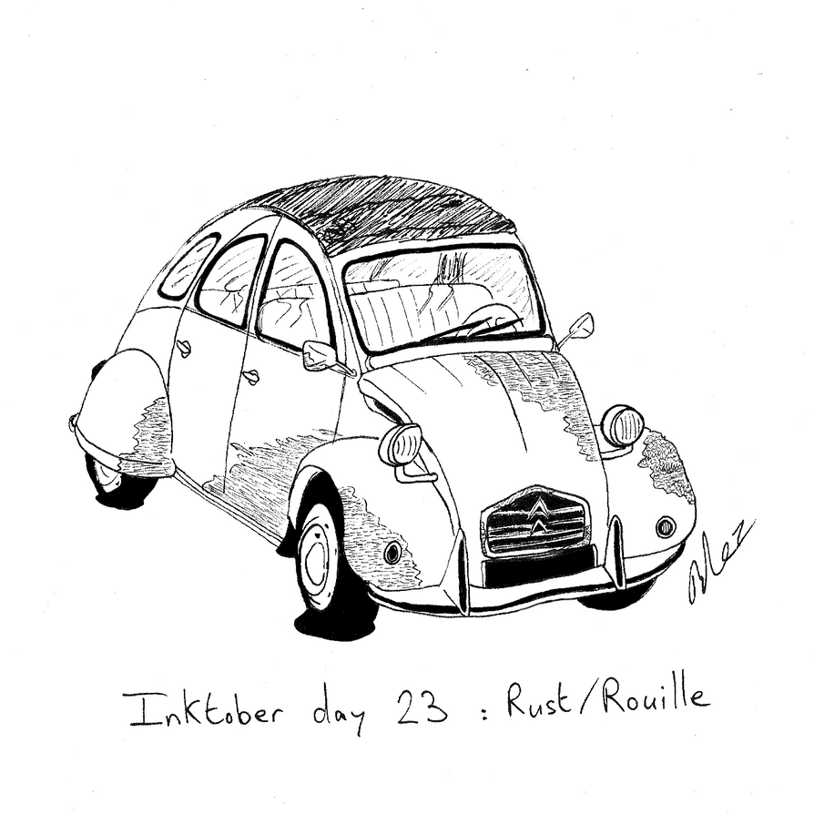 Inktober day 23 : Rust by Blezouille on DeviantArt