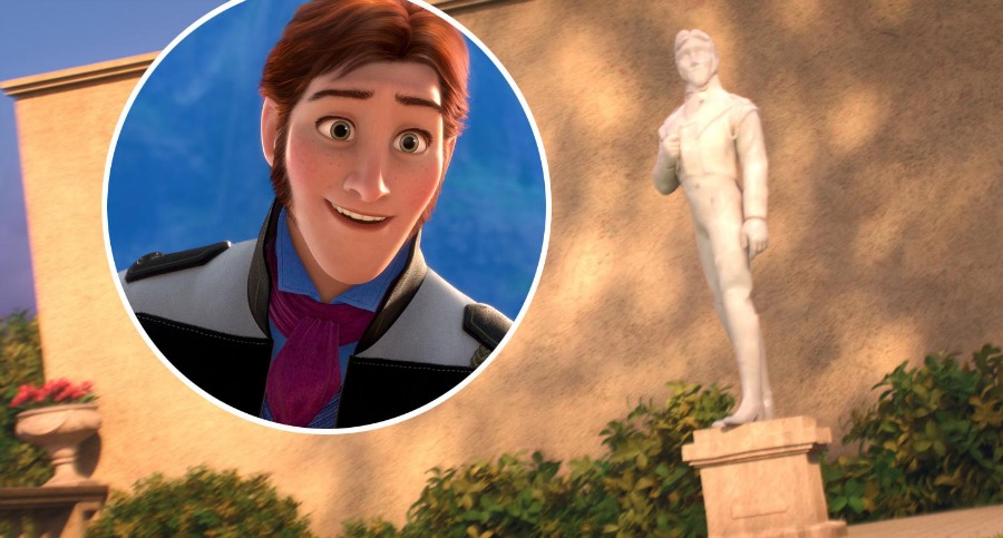 hans statue