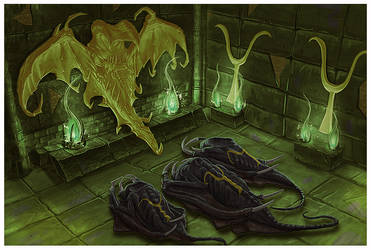 Cloaker illo for Paizo by MichaelJaecks