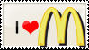 Love McDonald Stamp