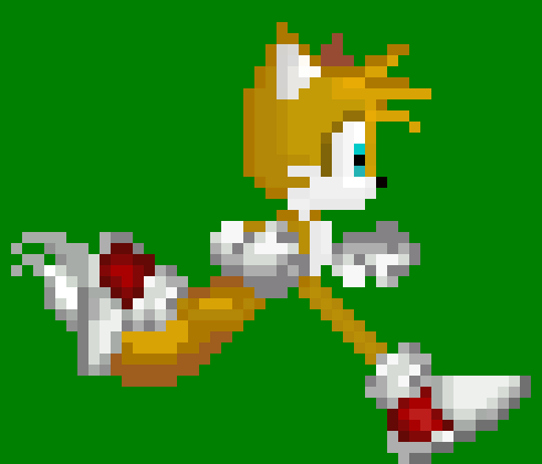 Tails (Sonic Forces FanGame) - Walking Animation by D4RKN322 on DeviantArt
