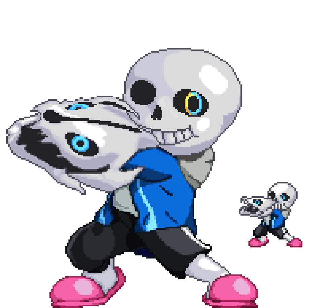 Sans (Render) - SSF2 Style by D4RKN322 on DeviantArt