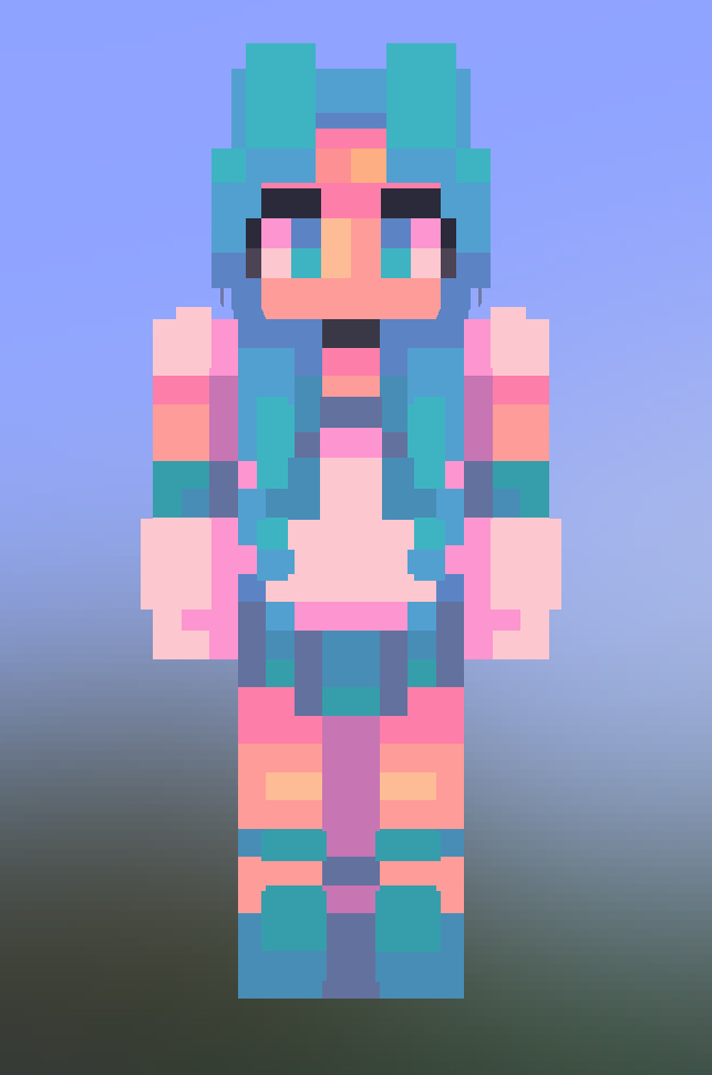 Sailor Neptune Minecraft Skin