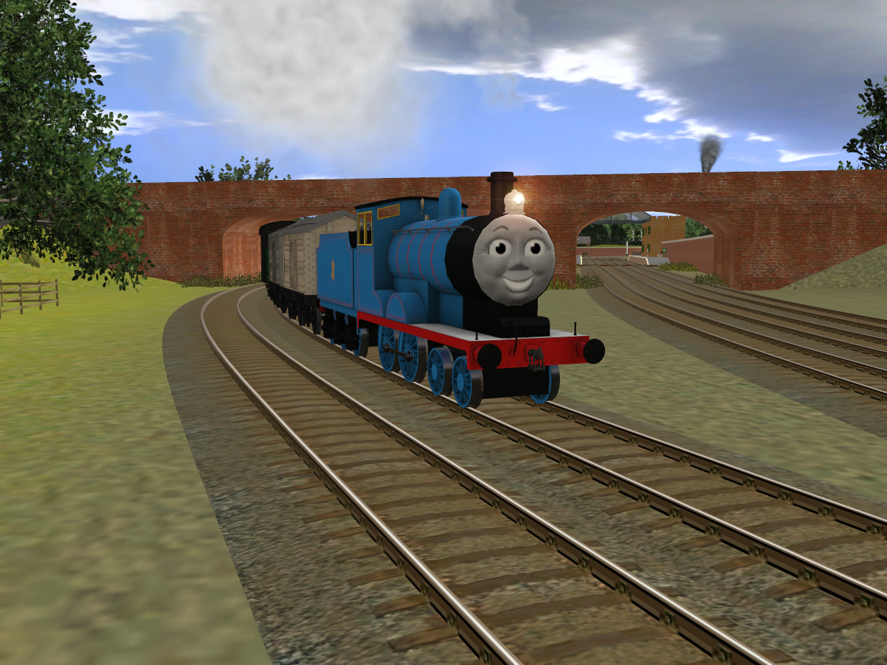 Edward and the Goods Train by Splodgefan13 on DeviantArt