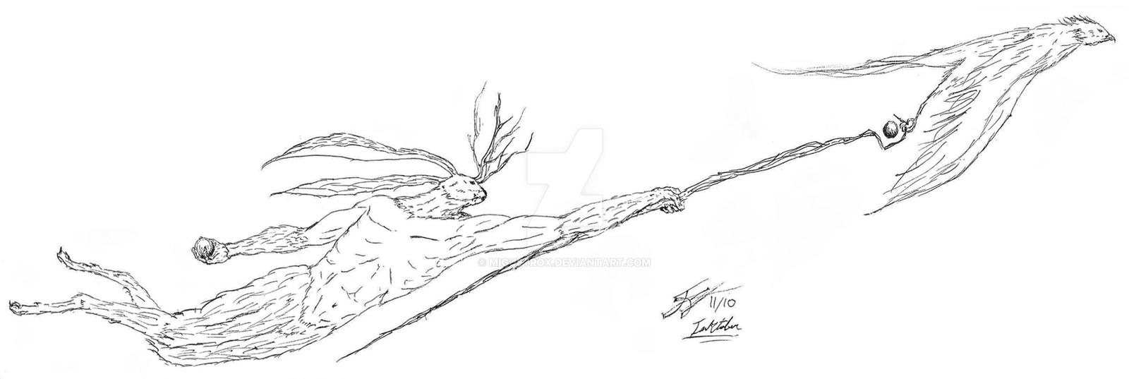 Flying Rabbit Deviantart Flying rabbit by miguetrox on DeviantArt