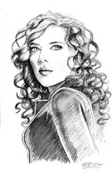 Black Widow portrait