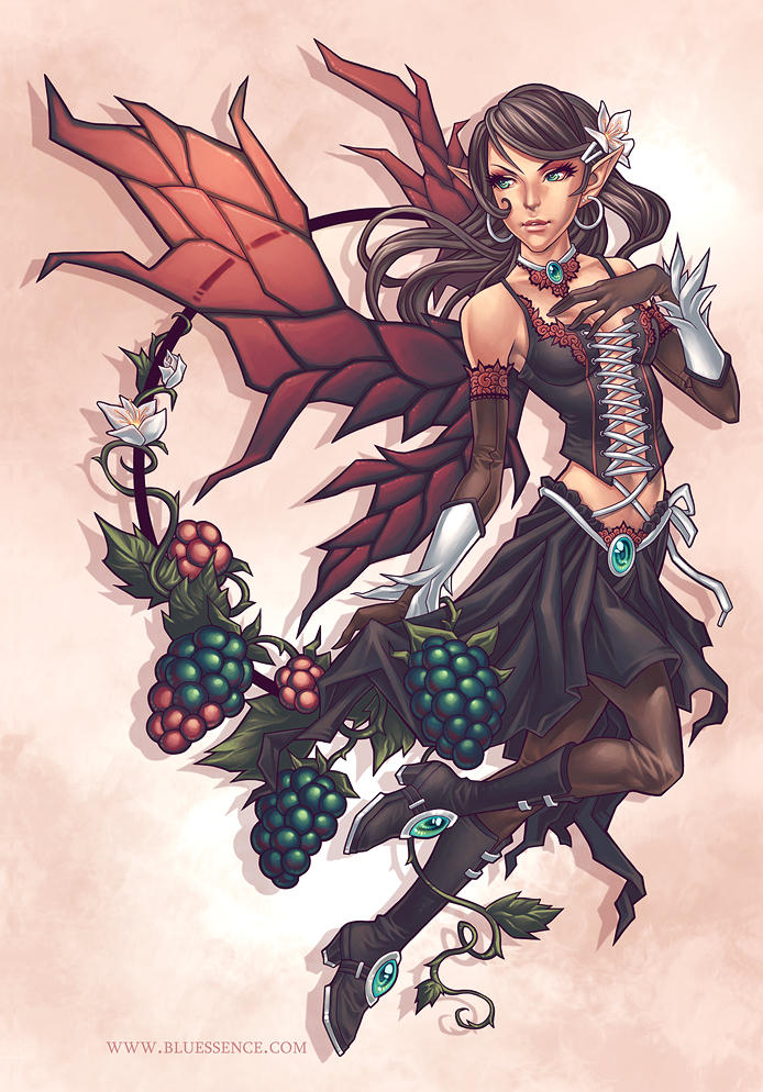 Magicberry Deviantart Blackberry Fairy by bluessence on DeviantArt